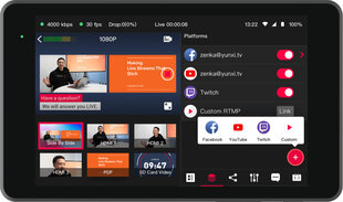 YoloLiv YoloBox Pro Multicam Live Stream hinta ja tiedot | Yololiv Puhelimet, älylaitteet ja kamerat | hobbyhall.fi