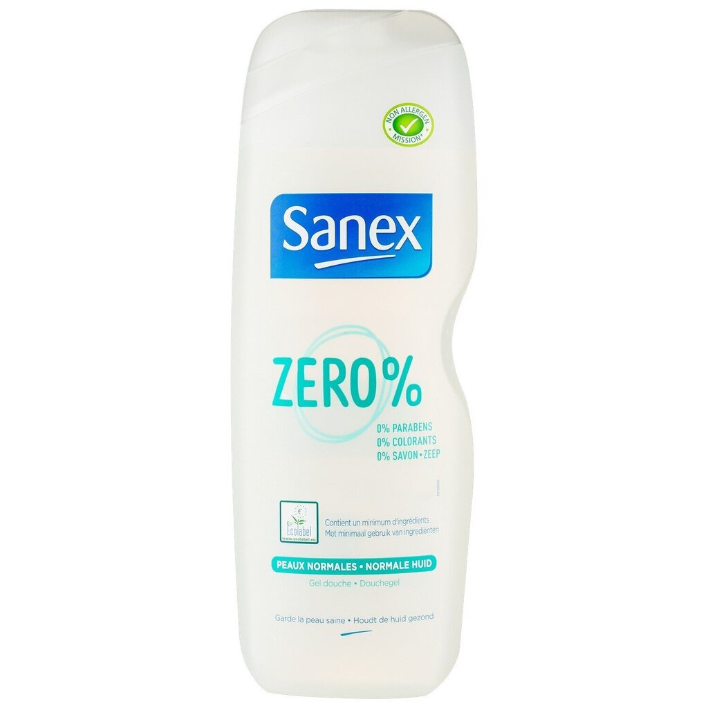 Suihkugeeli Sanex normaalille iholle, 750 ml hinta ja tiedot | Suihkusaippuat ja suihkugeelit | hobbyhall.fi