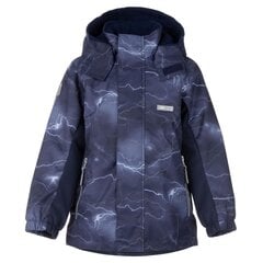 Lenne lasten parka 80 gr. Wald 24224*2225, tummansininen/valkoinen 4741593513732 hinta ja tiedot | Poikien takit | hobbyhall.fi