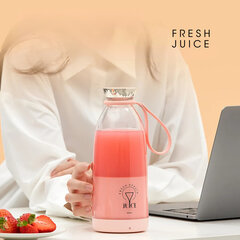 Fresh Juice elite 3.0 smoothie tehosekoitin pinkki 500 ml hinta ja tiedot | Fresh Juice Keittiön pienkoneet | hobbyhall.fi