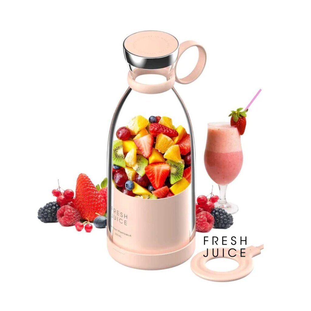 Fresh Juice elite 2.0 smoothie-sekoitin vaaleanpunainen hinta ja tiedot | Tehosekoittimet | hobbyhall.fi