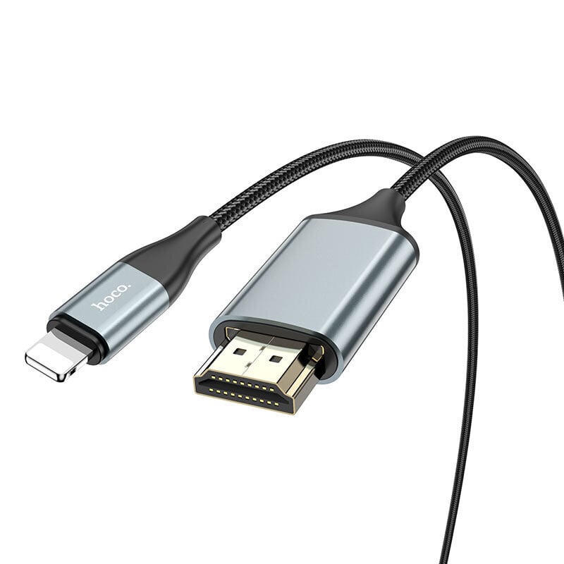 Kaapeli sovitin / sovitin Lightning -> HDMI-muunnin HOCO UA15 hinta ja tiedot | Adapterit | hobbyhall.fi