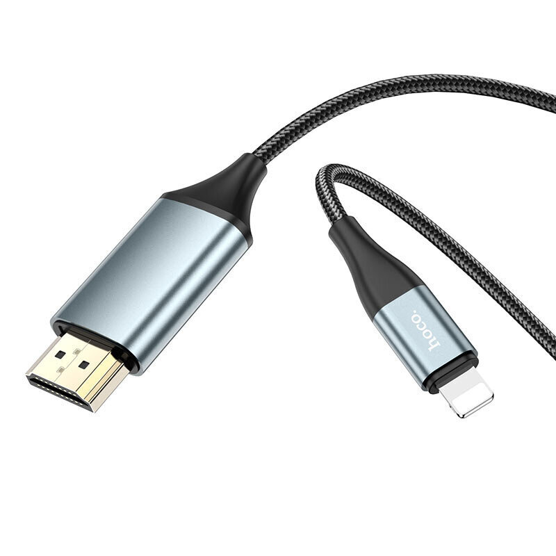 Kaapeli sovitin / sovitin Lightning -> HDMI-muunnin HOCO UA15 hinta ja tiedot | Adapterit | hobbyhall.fi