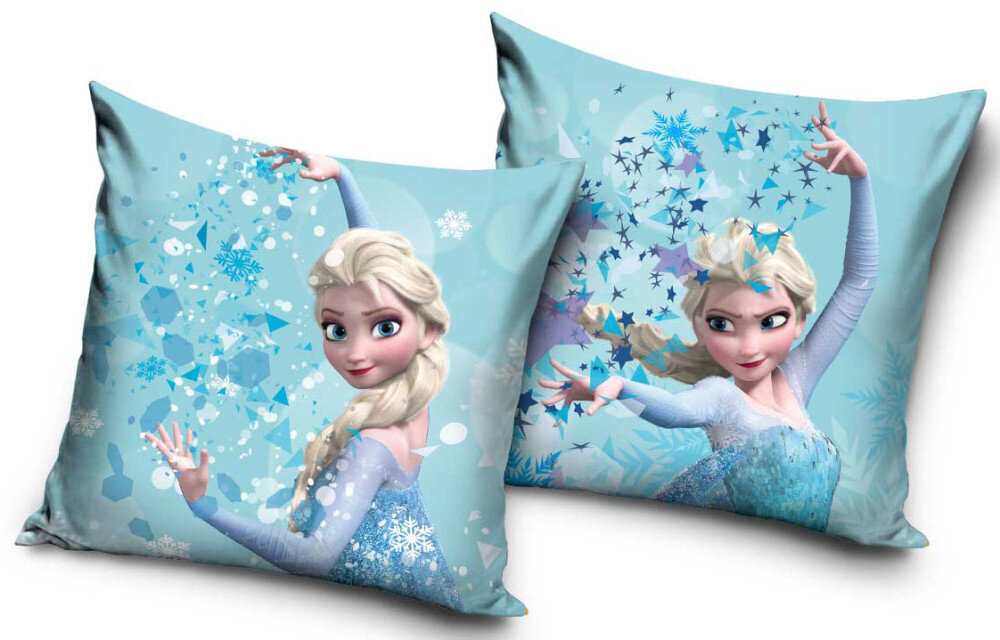 Tyynyliina Disney Frozen Magic 40x40 cm hinta ja tiedot | Hauskat koristetyynyt | hobbyhall.fi