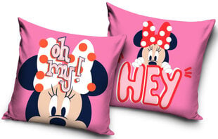 Tyynyliina Disney Minnie Hey 40x40 cm hinta ja tiedot | Hauskat koristetyynyt | hobbyhall.fi