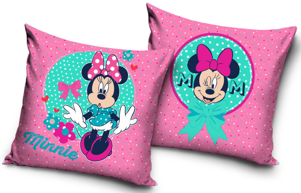 Tyynyliina Disney Minnie 40x40 cm hinta ja tiedot | Hauskat koristetyynyt | hobbyhall.fi