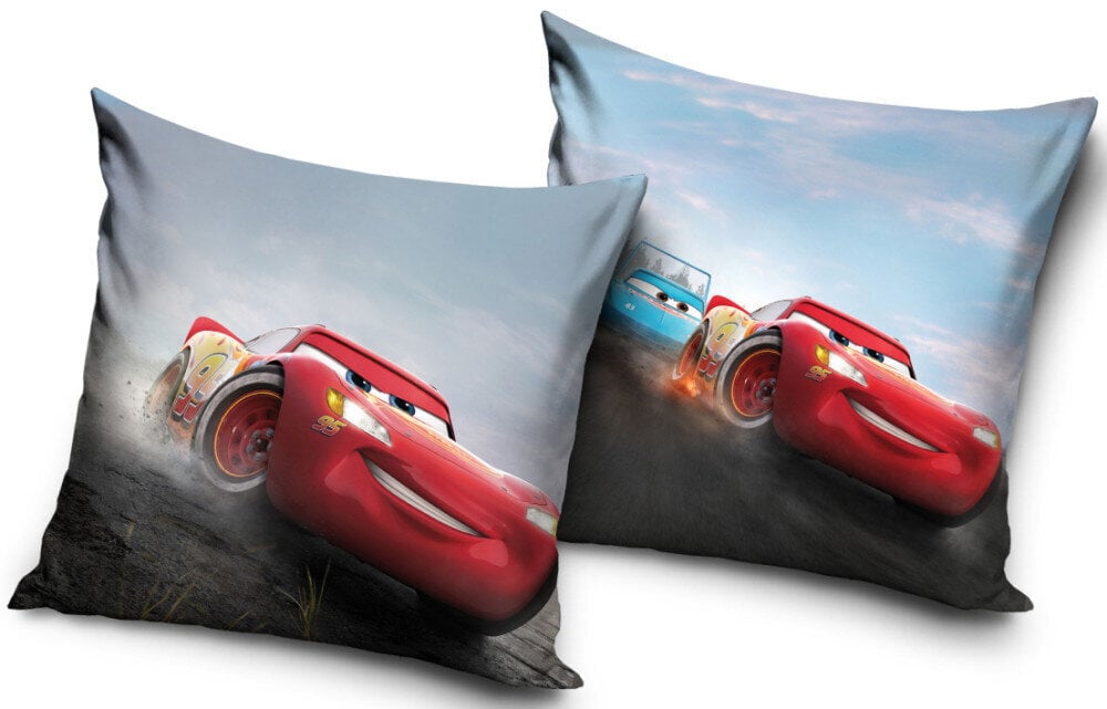 Tyynyliina Disney Cars 40x40 cm hinta ja tiedot | Hauskat koristetyynyt | hobbyhall.fi