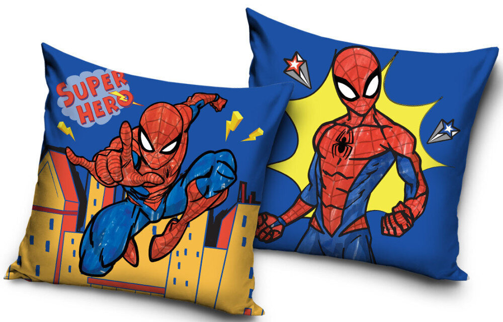 Tyynyliina Spiderman 40x40 cm hinta ja tiedot | Hauskat koristetyynyt | hobbyhall.fi