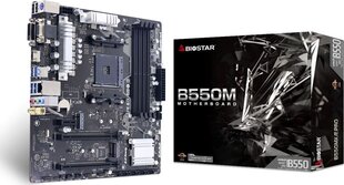Biostar B550MX/E PRO hinta ja tiedot | Biostar Tietokoneet ja pelaaminen | hobbyhall.fi