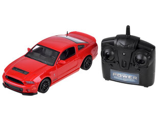 Kauko-ohjattava auto - Ford Shelby GT500, punainen hinta ja tiedot | Poikien lelut | hobbyhall.fi