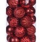 Joulukuusenkoristeet 35 kpl 60 mm, punainen hinta ja tiedot | Joulukuusen koristeet | hobbyhall.fi