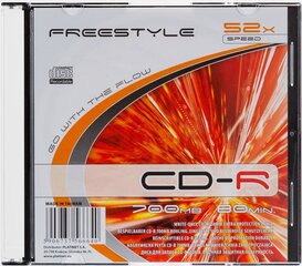 Omega Freestyle CD-R 700MB 52x ohut hinta ja tiedot | Vinyylilevyt, CD-levyt, DVD-levyt | hobbyhall.fi