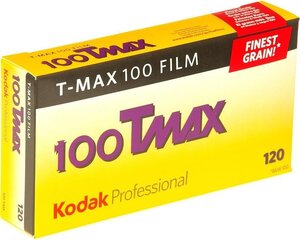 Kodak-filmi T-MAX 100-120×5 hinta ja tiedot | Kameratarvikkeet | hobbyhall.fi