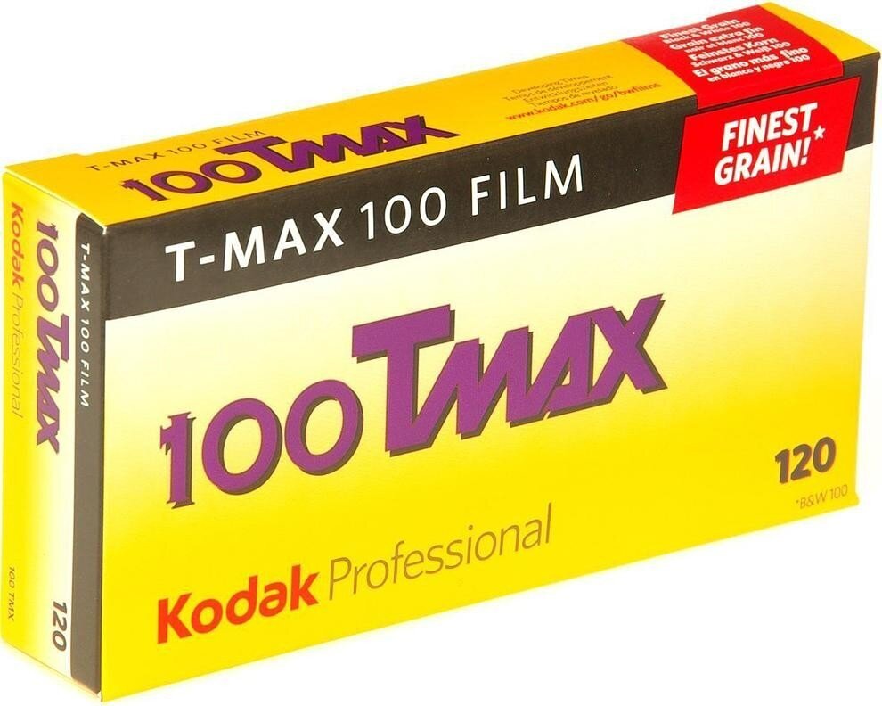 Kodak-filmi T-MAX 100-120×5 hinta ja tiedot | Kameratarvikkeet | hobbyhall.fi