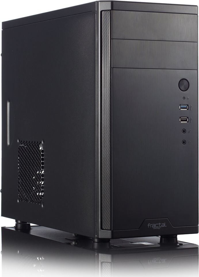 Fractal Design Core 1100 (FD-CA-CORE-1100-BL) hinta ja tiedot | Tietokonekotelot | hobbyhall.fi