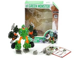 Robotti transformer Green Monster hinta ja tiedot | Poikien lelut | hobbyhall.fi