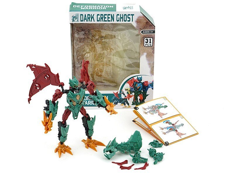 Transformer Dark Green Ghost hinta ja tiedot | Poikien lelut | hobbyhall.fi