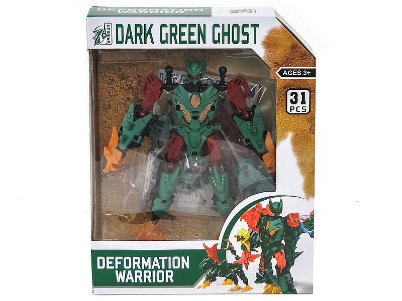 Transformer Dark Green Ghost hinta ja tiedot | Poikien lelut | hobbyhall.fi
