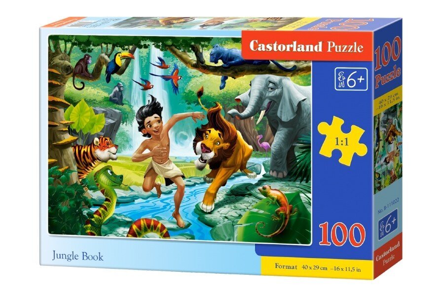 Palapeli 100 Jungle Book hinta ja tiedot | Palapelit | hobbyhall.fi