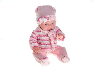Vauvanukke 45cm + tutti ja maitopullot hinta ja tiedot | Tyttöjen lelut | hobbyhall.fi