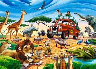 Palapeli Castorland, 180 palaa, Safari Adventure hinta ja tiedot | Palapelit | hobbyhall.fi