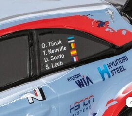 Kauko-ohjattava auto Hyundai i20 WRC Rally Team 1:10 hinta ja tiedot | Poikien lelut | hobbyhall.fi