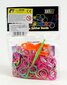 Punontakumit 300 kpl neon Colorful Loom Bands hinta ja tiedot | Kehittävät lelut | hobbyhall.fi