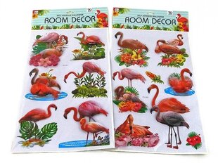 3D-seinätarrat Flamingot hinta ja tiedot | Kehittävät lelut | hobbyhall.fi