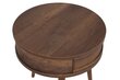 Sivupöytä, Asir, 50x60x50 cm, ruskea hinta ja tiedot | Sohvapöydät | hobbyhall.fi