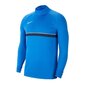 Nike Dri-FIT Academy 21 Dril M CW6110-463, Collegepaita miehille, sininen hinta ja tiedot | Miesten urheiluvaatteet | hobbyhall.fi