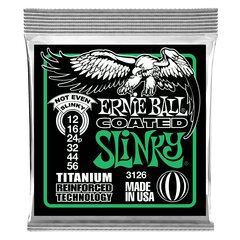 Sähkökitaran kielet Ernie Ball Not Even Slinky Coated Titanium 12-56 hinta ja tiedot | Ernie Ball Kodinkoneet ja kodinelektroniikka | hobbyhall.fi