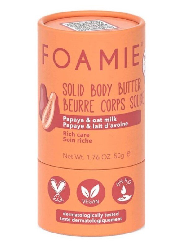 Kosteuttava vartalovoidepuikko Foamie Solid Body Butter Oat To Be Smooth hinta ja tiedot | Vartalovoiteet ja -emulsiot | hobbyhall.fi