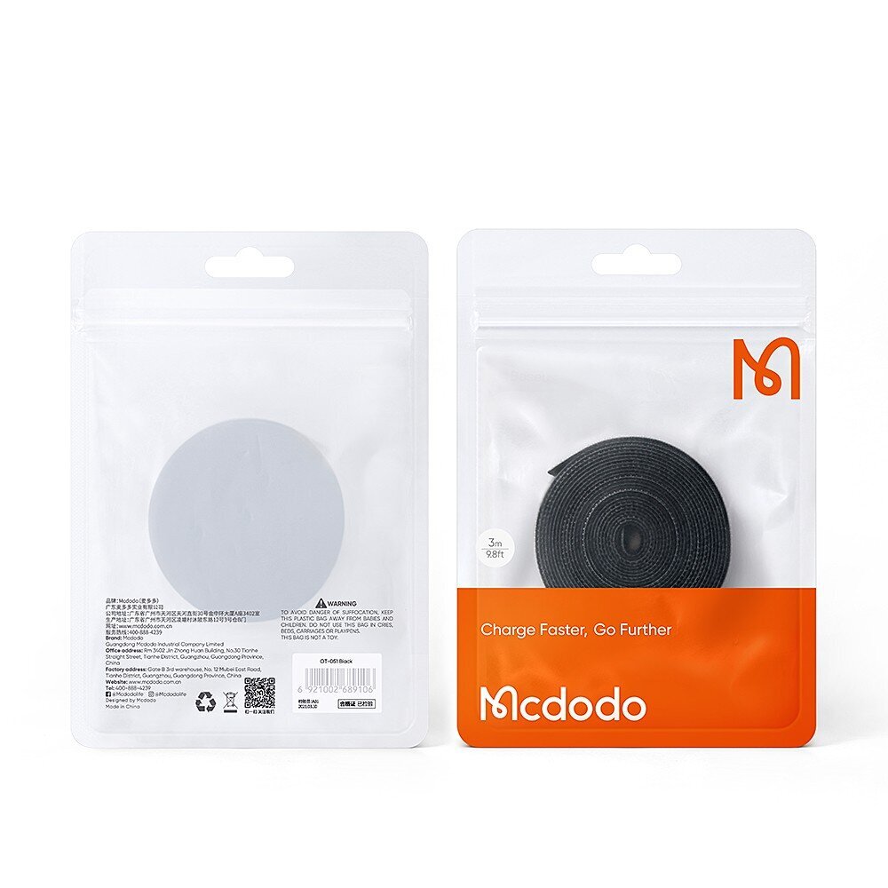 Mcdodo kaapelinjärjestäjä, 3M Magic Tape, 3M Magic Tape hinta ja tiedot | Kaapelit ja adapterit | hobbyhall.fi