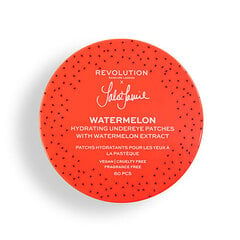 Kosteuttavat silmätyynyt Revolution Skincare Watermelon, 60 kpl hinta ja tiedot | Kasvonaamiot ja silmänalusaamiot | hobbyhall.fi
