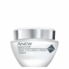 Kasvovoide Avon Anew Sensitive+ Dual Kollageenivoide, 50 ml hinta ja tiedot | Kasvovoiteet | hobbyhall.fi