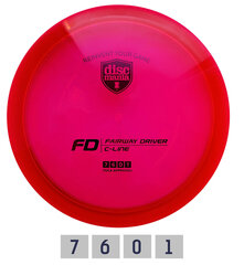 Frisbeegolfkiekko Discmania Fairway Driver C-line FD, vaaleanpunainen hinta ja tiedot | Frisbeegolf | hobbyhall.fi