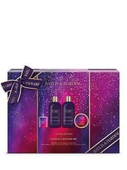 Lahjasetti naisille Baylis & Harding Midnight Fig & Pomegranate Luxury Candlelit -kylpysetti hinta ja tiedot | Suihkusaippuat ja suihkugeelit | hobbyhall.fi