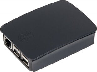 Raspberry Pi 2/3 -kotelo, musta (RB-Case + 06B) hinta ja tiedot | Mikrokontrollerit | hobbyhall.fi