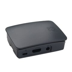 Raspberry Pi 2/3 -kotelo, musta (RB-Case + 06B) hinta ja tiedot | Mikrokontrollerit | hobbyhall.fi