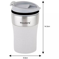 Klausberg lämpömuki, 280 ml hinta ja tiedot | Termoskannut ja termosmukit | hobbyhall.fi