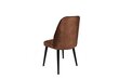 4 tuolin setti, Asir, 50x90x49 cm, ruskea/musta hinta ja tiedot | Ruokapöydän tuolit | hobbyhall.fi