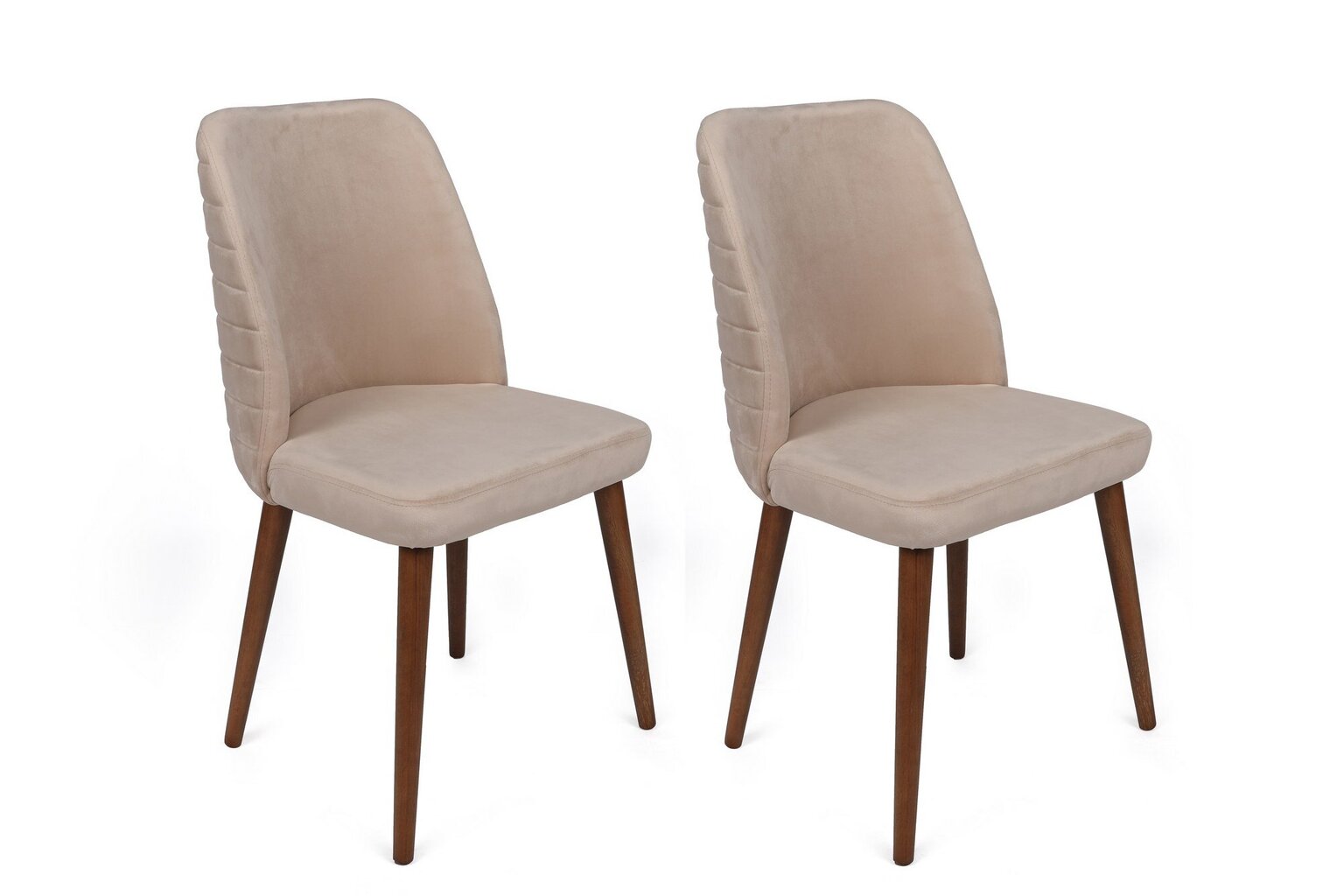 4 tuolin setti, Asir, 50x90x49 cm, pinkki/ruskea hinta ja tiedot | Ruokapöydän tuolit | hobbyhall.fi