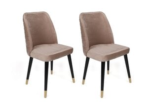4-osainen tuolisarja, Asir, beige/musta/kulta hinta ja tiedot | Ruokapöydän tuolit | hobbyhall.fi
