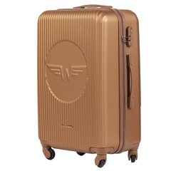Keskikokoinen ruskea matkalaukku Wings SWL01 Koko M hinta ja tiedot | Matkalaukut ja -kassit | hobbyhall.fi