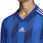 Miesten T-paita Adidas Striped 19 Jersey M DP3200, sininen. hinta ja tiedot | Miesten T-paidat | hobbyhall.fi