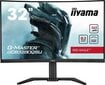 G-Master GCB3280QSU-B1 Red Eagle Curved™ by Iiyama hinta ja tiedot | Näytöt | hobbyhall.fi