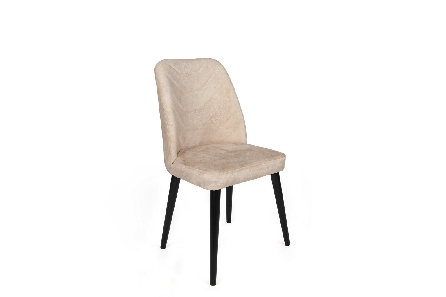Tuolisarja (2 osaa), Asir, 50x90x49 cm, beige/musta hinta ja tiedot | Ruokapöydän tuolit | hobbyhall.fi