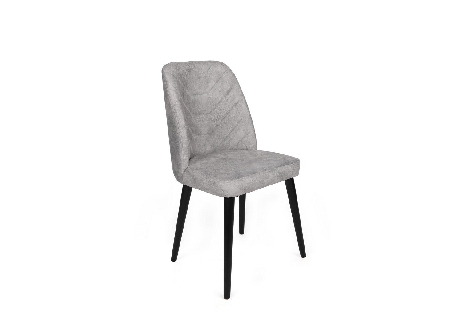 Tuolisarja (2 osaa), Asir, 50x90x49 cm, harmaa/musta hinta ja tiedot | Ruokapöydän tuolit | hobbyhall.fi