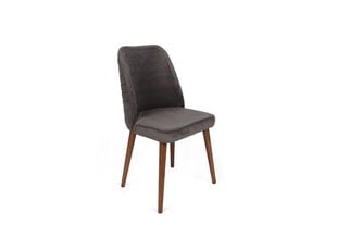 Tuolisarja (2 osaa), Asir, 50x90x49 cm, harmaa/ruskea hinta ja tiedot | Ruokapöydän tuolit | hobbyhall.fi