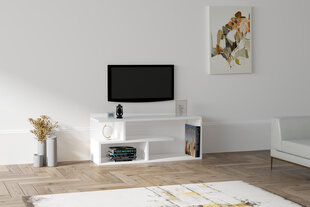 TV-taso, Asir, 100x40x29,6 cm, valkoinen hinta ja tiedot | TV-tasot | hobbyhall.fi